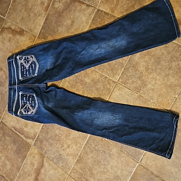 Rock 47 jeans size 28-32 - Picture 2 of 5